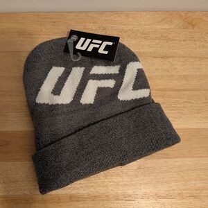 UFC Charcoal Knit Beanie